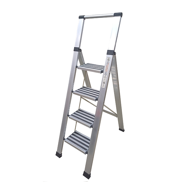 ESCALERA DOMESTICA ALU 4 PELDAÑOS PH1238 PROFER HOME 100X40X120