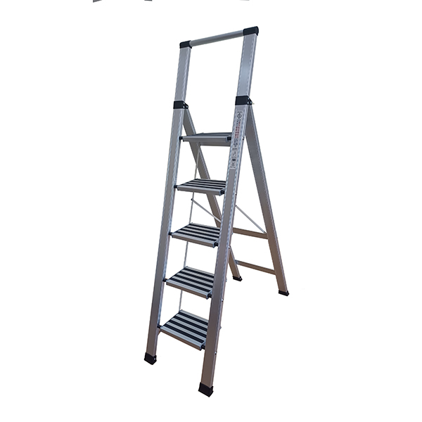 ESCALERA DOMESTICA ALU 5 PELDAÑOS PH1239 PROFER HOME 100X40X120