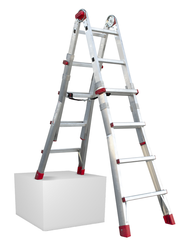 ESCALERA TELESC MULTIUSO 12+12 TELEST6 FARAONE -