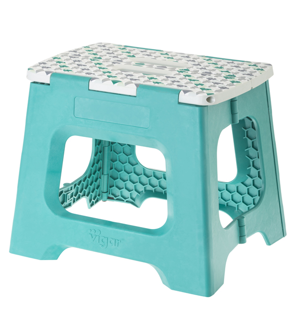 TABURETE MULTIUSO PLEGABL GEOM 10185 VIGAR 33X27X27