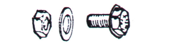 TORNILLO ESTANTERIA COMPAC C/200 AR-4 M8X15