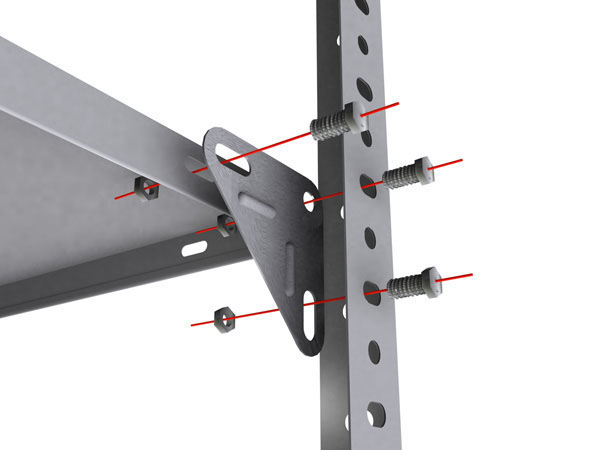 ESCUADRA REF ESTANT GALVAN 9013000021 SIMON C/ 48 UN