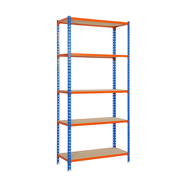 ESTANTERIA S/T AZUL/NARANJA+MA PT1936 PROFER TOP 200X120X50