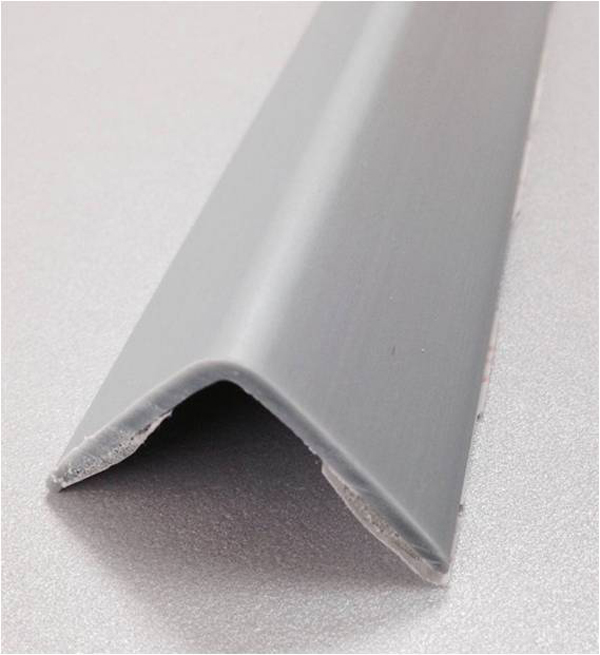 CANTONERA PVC ADH 25X25 ALUMI. 41076 RUFETE 260 CM