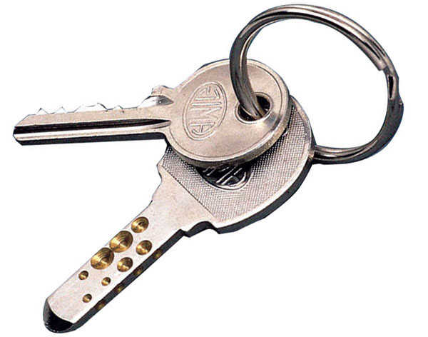 LLAVERO ANILLA C/200 NIQUEL 1-422 AMIG 20 MM