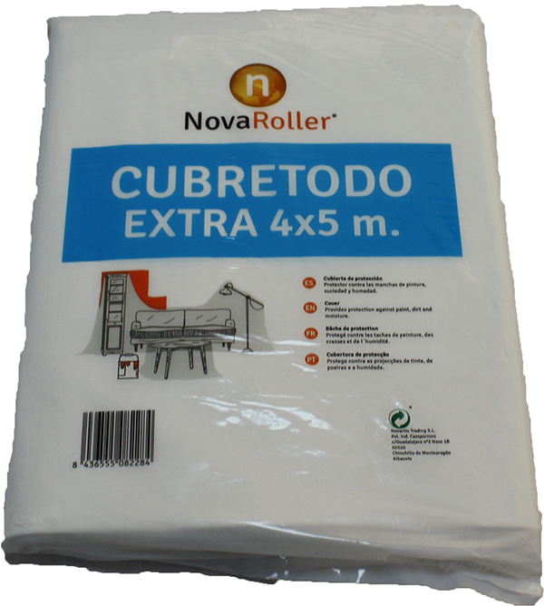 PLASTICO CUBRETODO EXTRA G30 401002 NOVARTIX 4X5 M