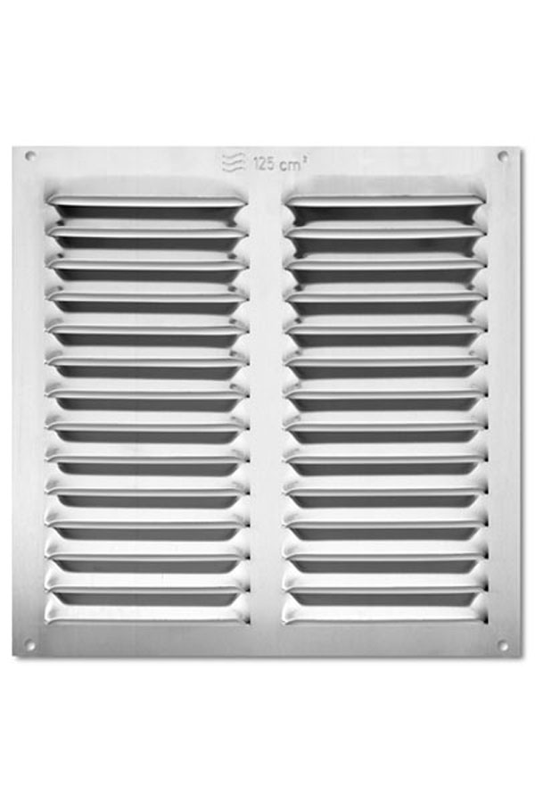 REJILLA ALUMINIO BLISTER 1252-1G INOFIX 20X20 CM