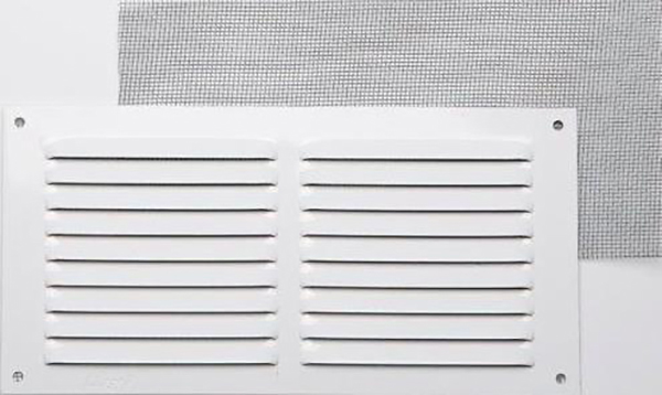 REJILLA 0,6 MM LACADO BLANCO 53440 FEPRE 10X20 CM