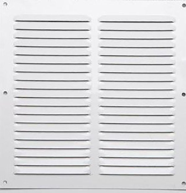 REJILLA 0,6 MM LACADO BLANCO 53501 FEPRE 20X20 CM