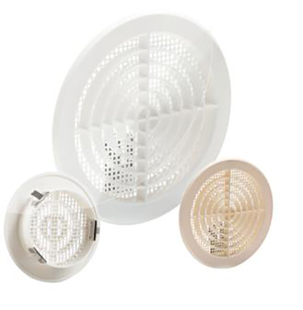 REJILLA EMP+CLIPSAR ABS BLANCO + MOSQUITERA VRAC 27069 FEPRE 10-11 CM