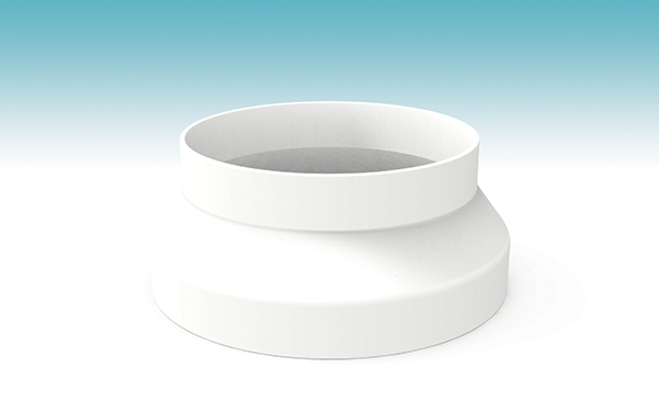 ARO REDUCTOR SALIDA 100 A 80 MM 1008REDUCTORRED FIG -