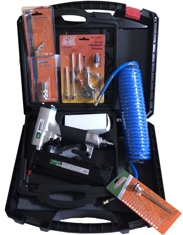 CLAVADORA NEUM PINS 0,8+ACCE 44-MB50R R.G.H. COFER 12-50 MM