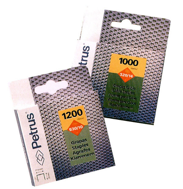 GRAPA STANDAR 530 C/5000 77506 PETRUS 4 MM