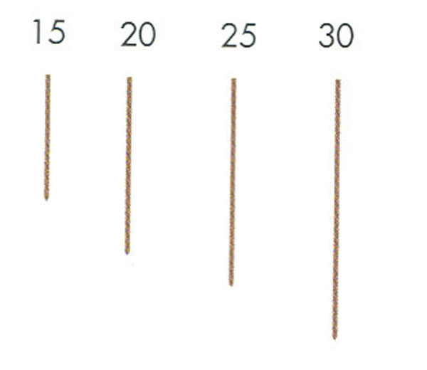 CLAVO 0,8X25MM S/CAB C/10000 203011 C8/30 UNICAIR 25 MM
