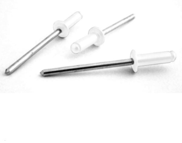 REMACHE AL STANDAR C/A 500 UDS BLANCO BRALO 4X12 MM