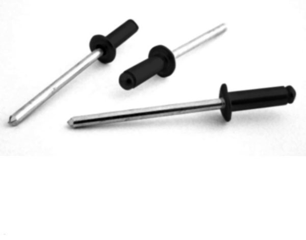 REMACHE AL STANDAR C/A 500 UDS NEGRO BRALO 4X10 MM