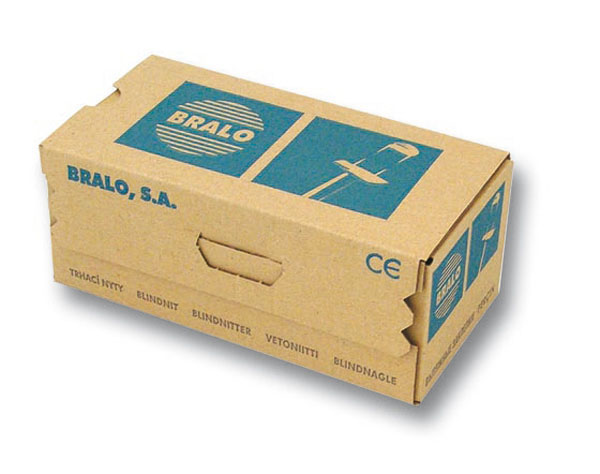 REMACHE AL STANDAR C/A 500 UDS 1010003206 BRALO 3,2X6 MM