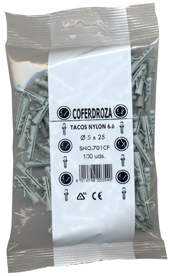 TACO NYLON B/30 SNO.709TY CZ 12X60 MM