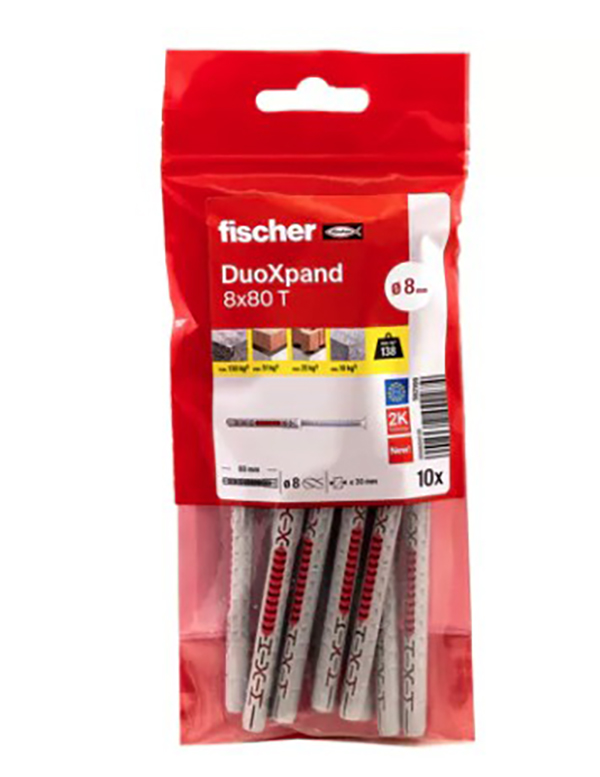 BOLSA DUOXPAND B/10 562207 FISCHER 10X120