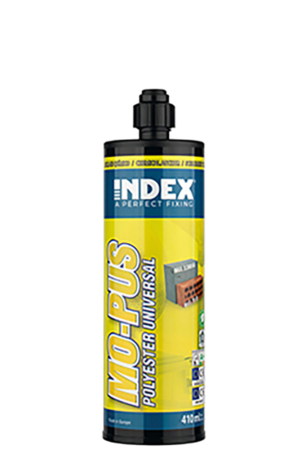 ANCLAJE QUIMICO POLIESTER UNIVERSAL MOPUS410 INDEX 410 ML