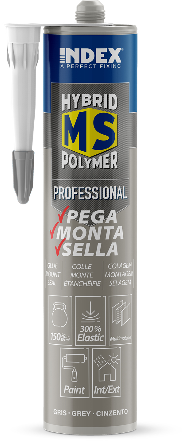 ANCLAJE QUIMICO GRIS MS-PR MSPRG290 INDEX 290 ML