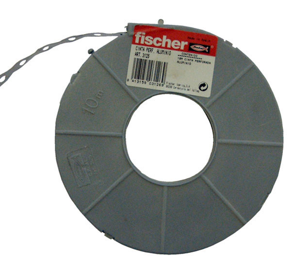 CINTA PERFORADA HIERRO ESTUCHE CP10 FISCHER 10 M