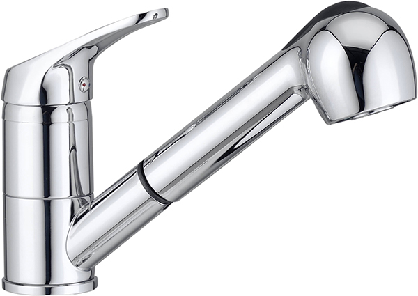 MONOMANDO FREGADERO REPISA CAÑO EXTRAIBLE GROVE 11408 VERHAL -