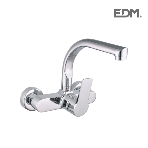 MONOMANDO FREGADERO CAÑO TUBO PARED EXCELENCE 1145 EDM -
