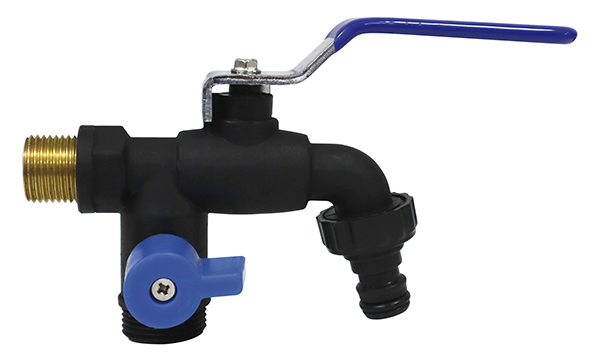 GRIFO ESFERA JARDIN DOBLE ANTI HELADAS C6373 AQUA CONTROL 1/2-3/4''