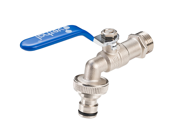 GRIFO ESFERA JARDIN ENCHUFE RAPIDO ECO 0043124E VERHAL 1/2-3/4''