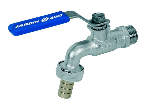 GRIFO ESFERA JARDIN RACOR MANGUERA 413 ARCO 1/2-3/4''
