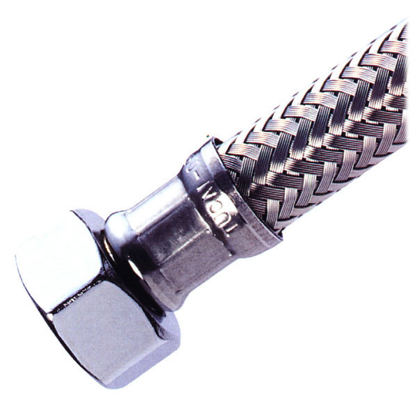 CONEXION FLEX INOX M-H3/8 2646 TUCAI 20 CM