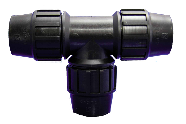 FITTING T BOCAS IGUALES 25 MM 20425 TECNOAGUA 25 MM