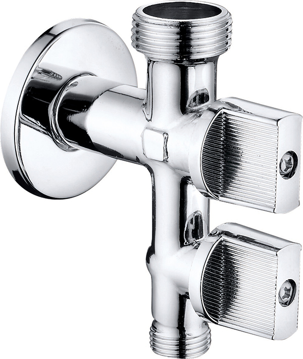 VALVULA ESCUADRA LAVADORA-LAVABO VERTICAL 42132 VERHAL 1/2-3/43/8