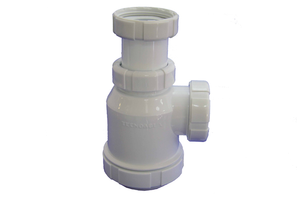 SIFON BOTELLA EXT T-4 D 40 - 1 1/2 50041 TECNOAGUA 1 1/2''