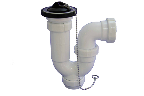 SIFON CURVO EXT T40 -D 70 MM 50058 TECNOAGUA 1 1/2''