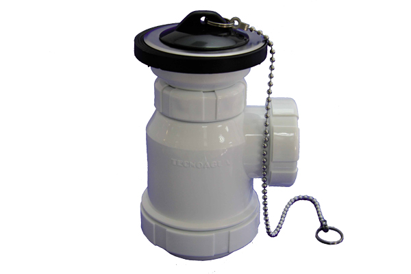 SIFON BOTELLA EXT T40 -D 70 MM 50020 TECNOAGUA 1 1/2''