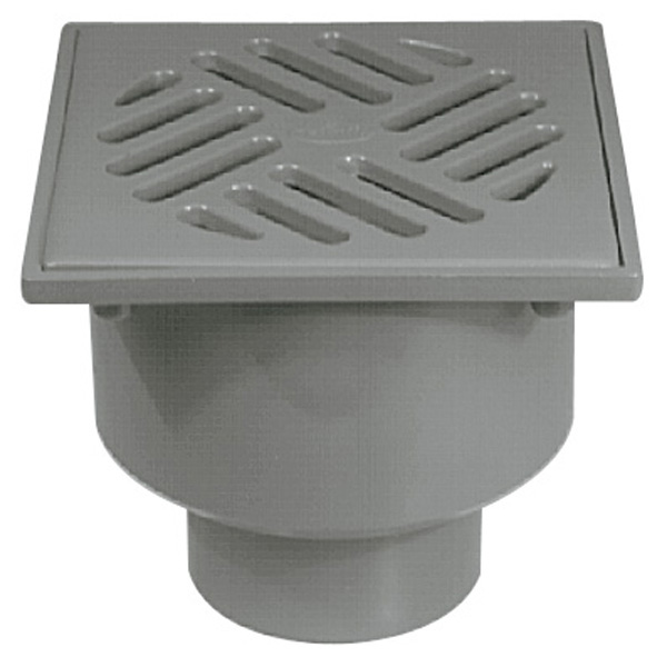 SUMIDERO PVC VERT H 50 S-192 24058 JIMTEN 105X105 MM