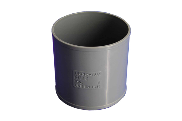 MANGUITO DESLIZANTE PVC H-H 32 MM 52132 TECNOAGUA 32 MM