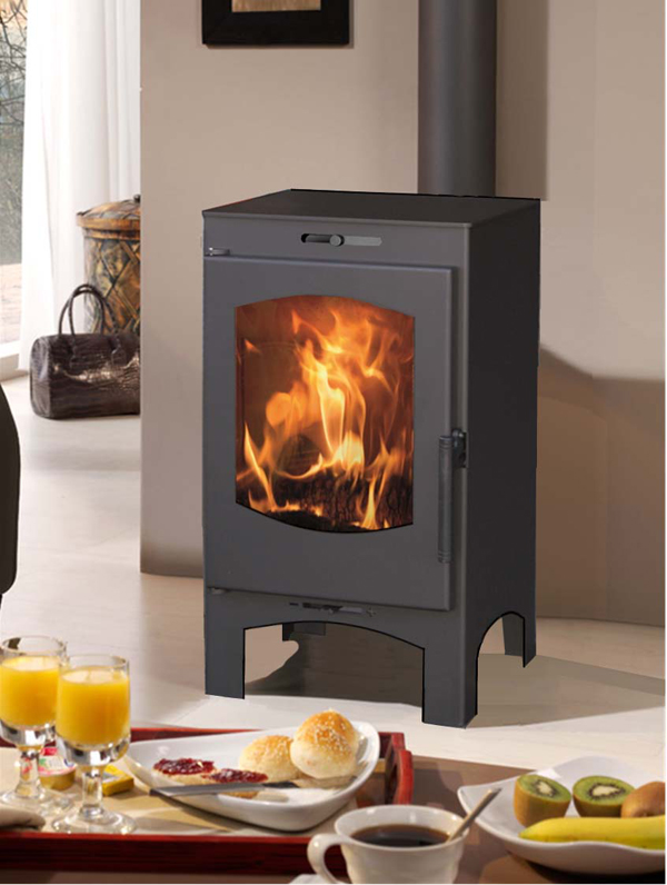 ESTUFA LEÑA ECODESIGN LUGANO 18712 PANADERO 360X680X44