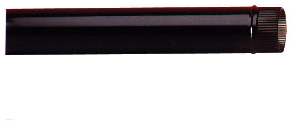 TUBO ESTUFA VITRIFICADO NEGRO TV130 EXOJO 130X0,5 MM