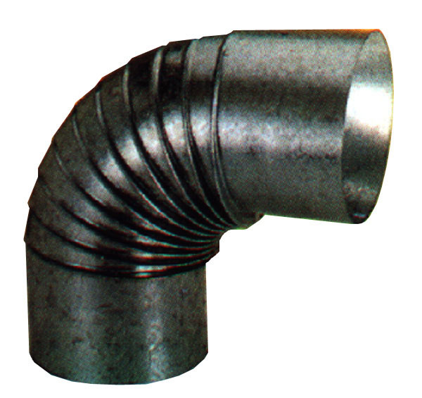 CODO ESTUFA GALVANIZADO 90 CG09090 EXOJO 90 MM