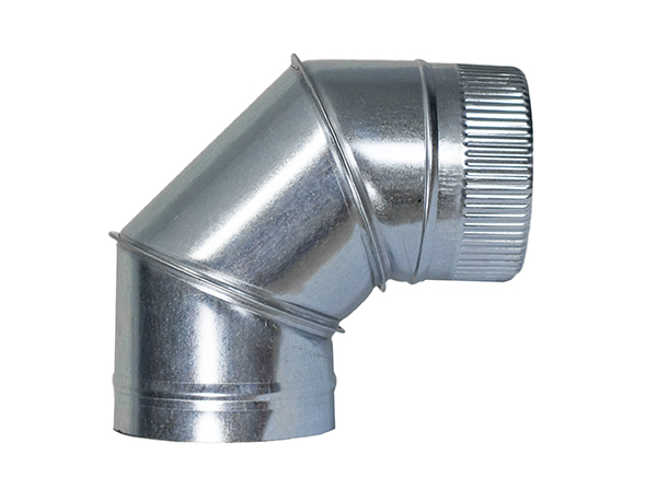 CODO ESTUFA SECTORES GALVANIZADO 90 CGS20090 EXOJO 200X0,8 MM