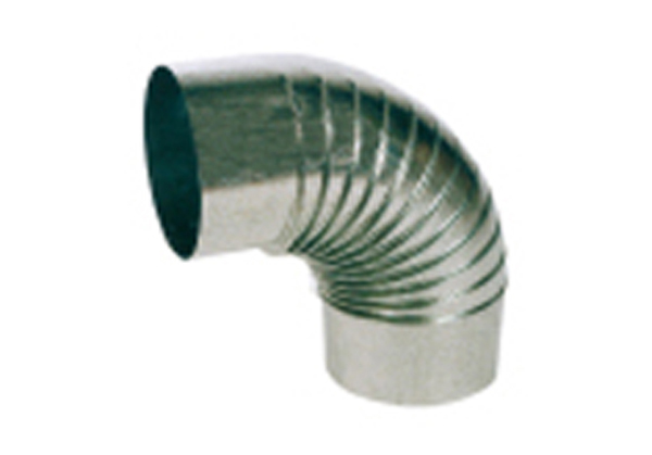 CODO ESTUFA GALVAN 0,8 MM 45 CGS18045 EXOJO 180 MM