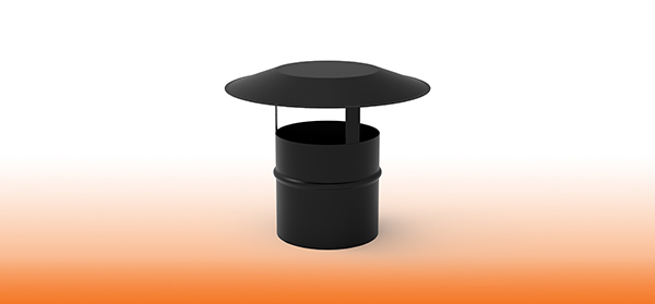 SOMBRERETE PELLET FIJO 8DFVPELP4 FIG 80 MM