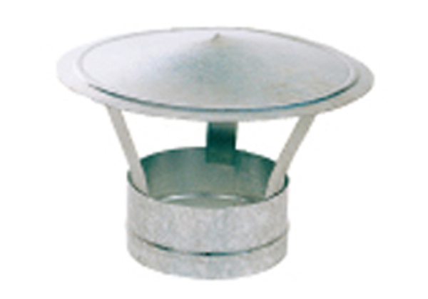 SOMBRERETE FIJO CHINO GALVANIZ SG180 EXOJO 180 MM