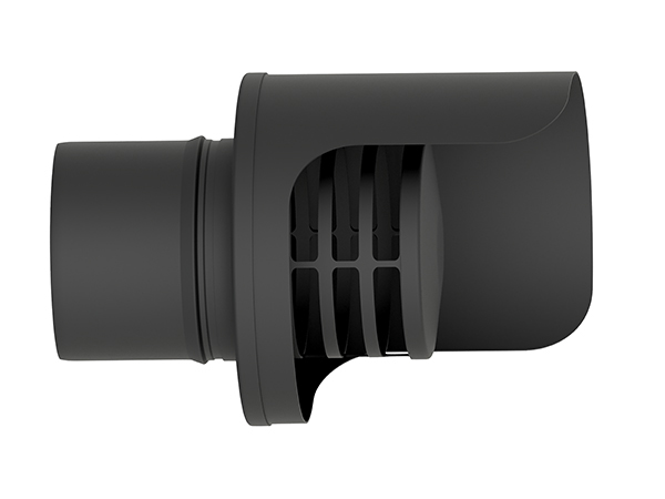 TERMINAL HORIZ-ANTILLUVIA EXOPELLET PVTERHA100 EXOJO 100 MM