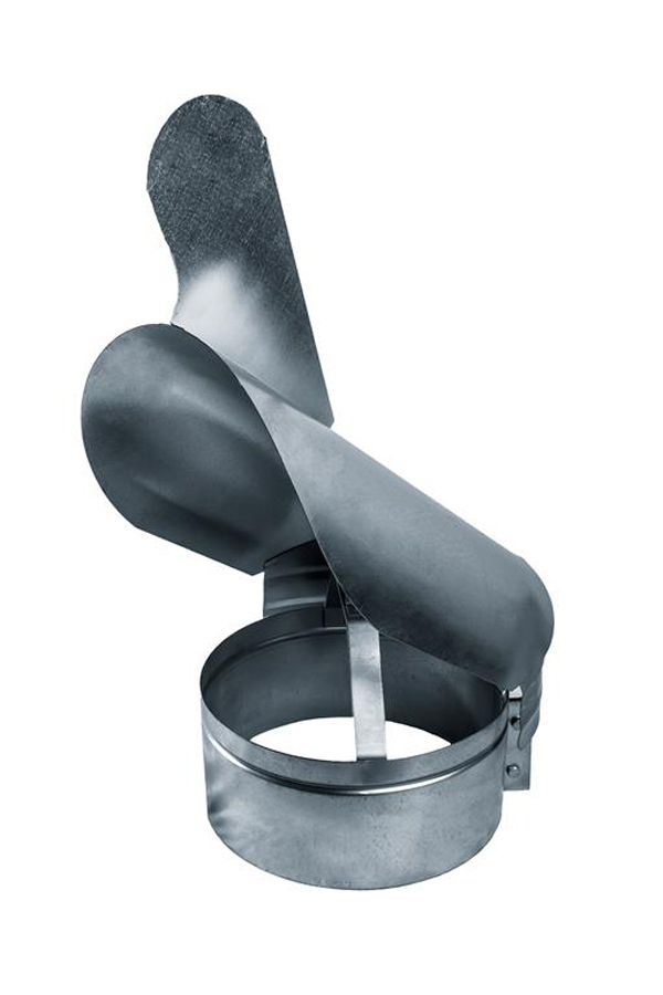 SOMBRERETE GIRATORIO GALVANIZ GG150 EXOJO 150 MM