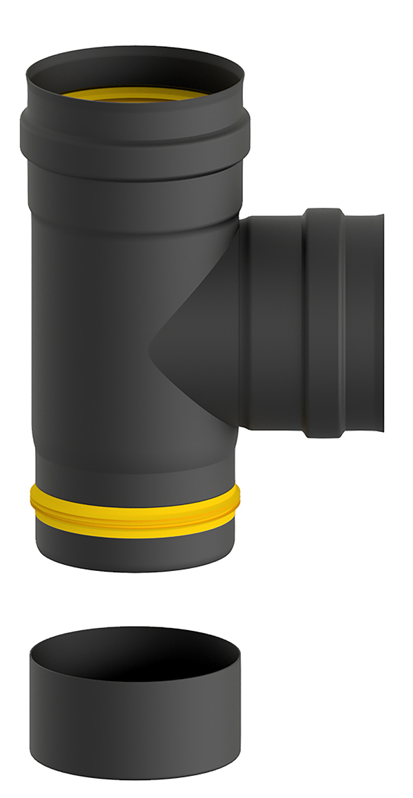 TE ESTUFA PELLET 90 PVTE10090T EXOJO 100 MM