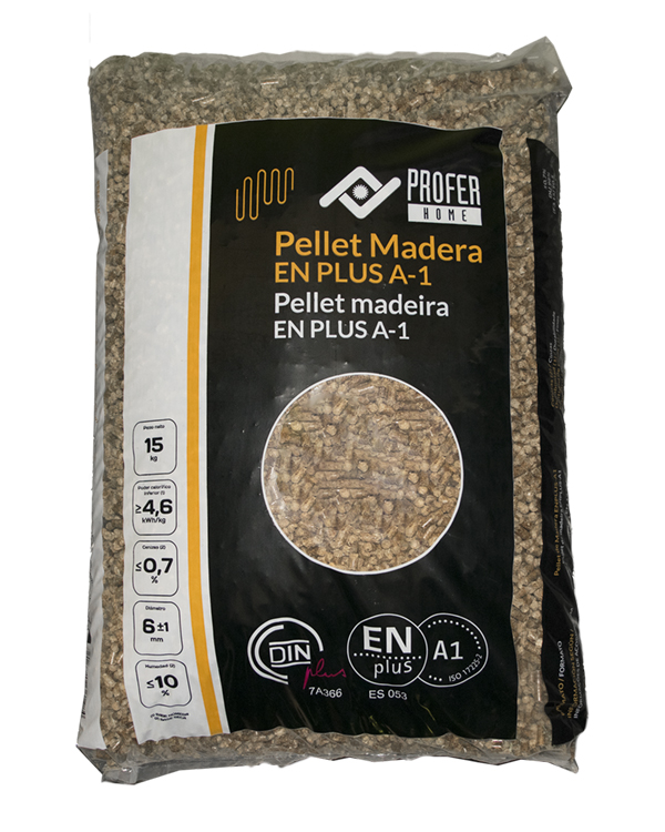 PELLET ESTUFA EN PLUS A-1 PH1140 PROFER HOME 15 KG
